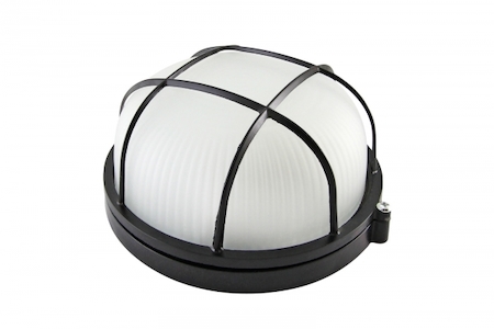 TDM ELECTRIC SQ0303-0033 Светильник НПБ1302 черный/круг с реш. 60Вт IP54 TDM